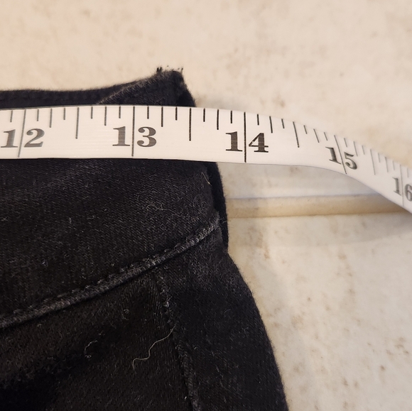 Womens Judy Blue Black Jogger Drawstring Jeans Size 7/28 #D107 - Picture 5 of 7